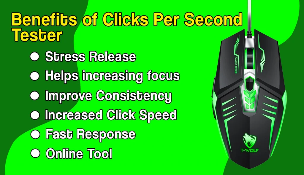 Benefits of the Clicks Per Second Tester